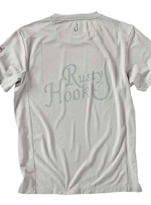 Rusty Hook Attersee cooldry T-Shirt kreide